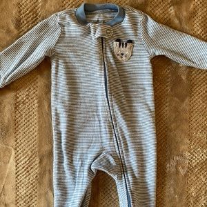 Carter’s ribbed footie pjs (3 for $15)